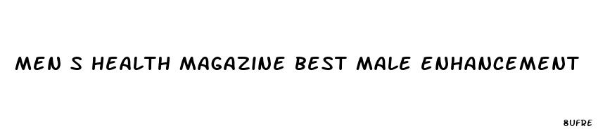 men s health magazine best male enhancement