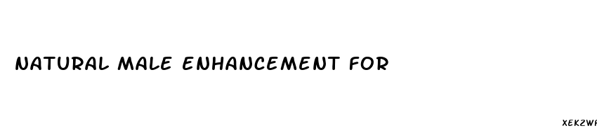 natural male enhancement for