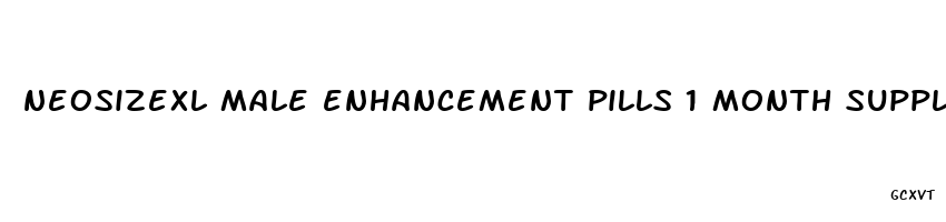 neosizexl male enhancement pills 1 month supply penis enlargement neosize