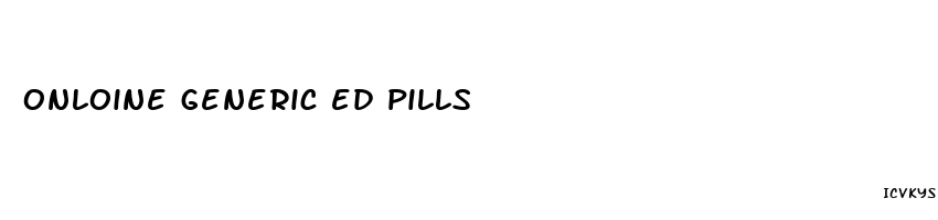 onloine generic ed pills