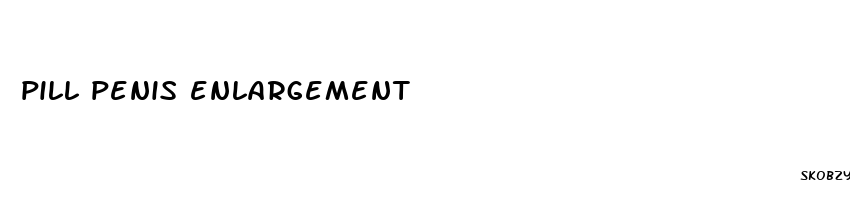pill penis enlargement
