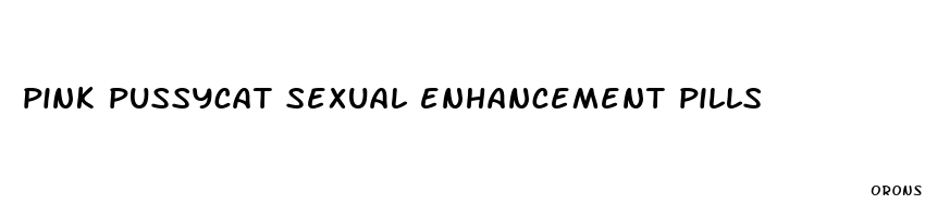 pink pussycat sexual enhancement pills