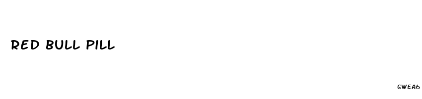 red bull pill