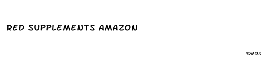 red supplements amazon