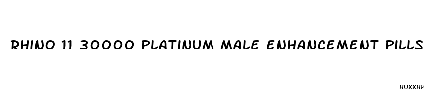 rhino 11 30000 platinum male enhancement pills