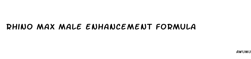 rhino max male enhancement formula