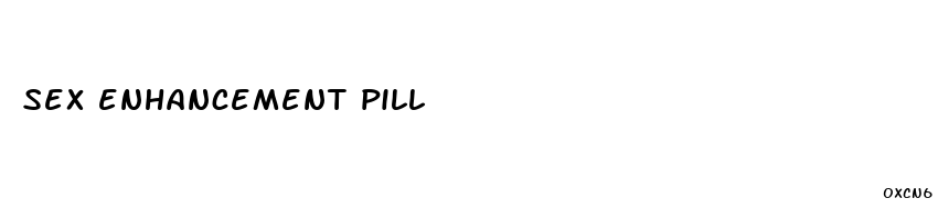 sex enhancement pill