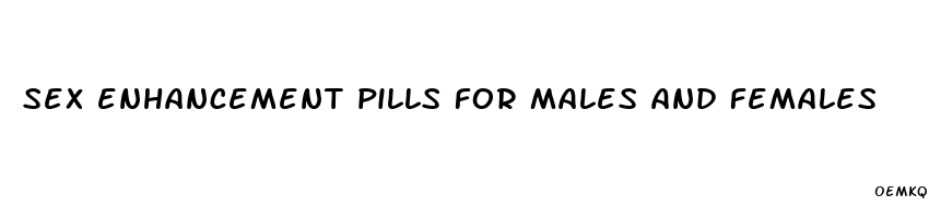 sex enhancement pills for males and females