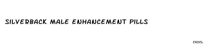 silverback male enhancement pills