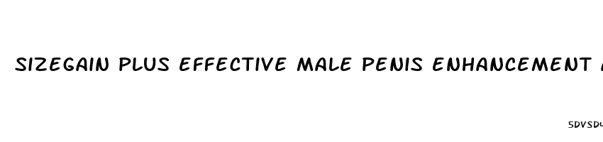 sizegain plus effective male penis enhancement and potency 30 pills