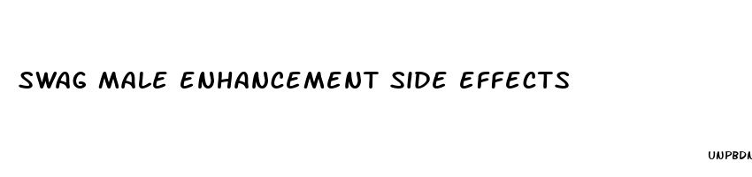 swag male enhancement side effects