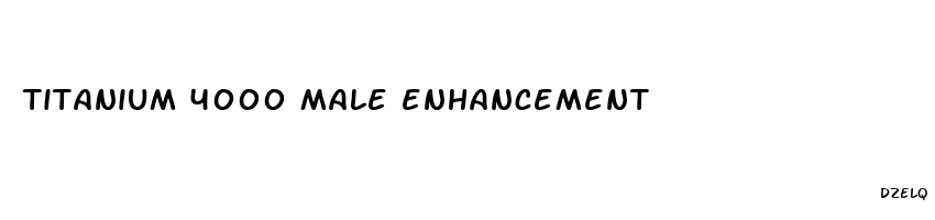 titanium 4000 male enhancement