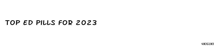 top ed pills for 2023