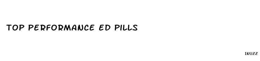 top performance ed pills