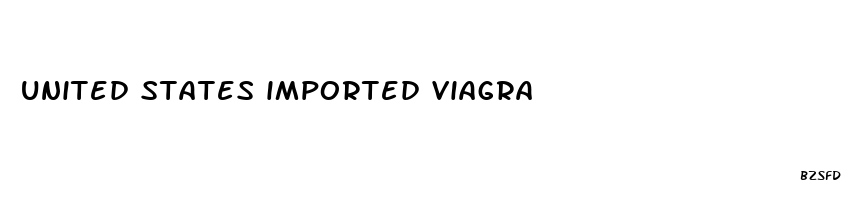 united states imported viagra