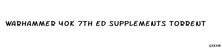 warhammer 40k 7th ed supplements torrent