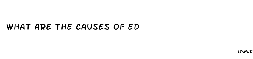what are the causes of ed