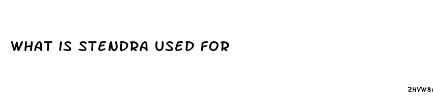 what is stendra used for