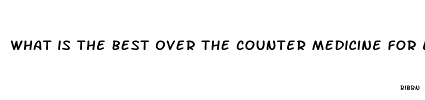 what is the best over the counter medicine for erectile dysfunction