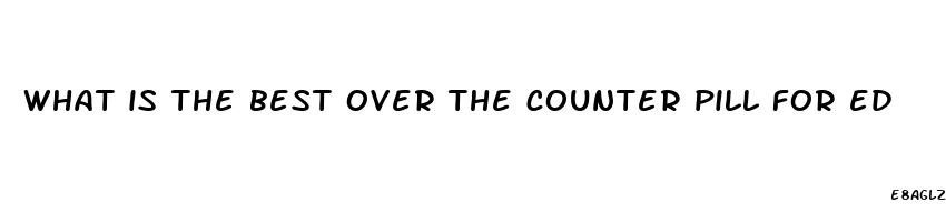 what is the best over the counter pill for ed