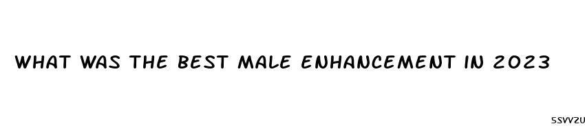 what was the best male enhancement in 2023