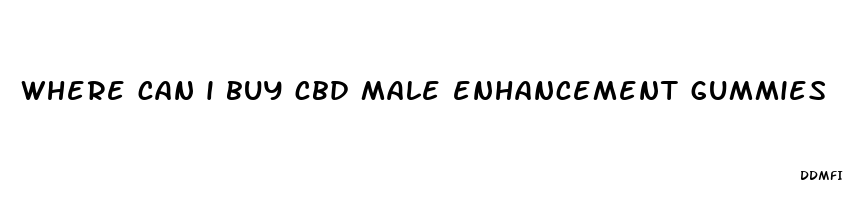 where can i buy cbd male enhancement gummies