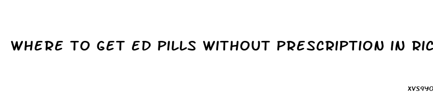 where to get ed pills without prescription in richmond va