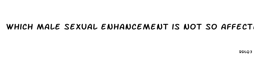 which male sexual enhancement is not so affected by alchol