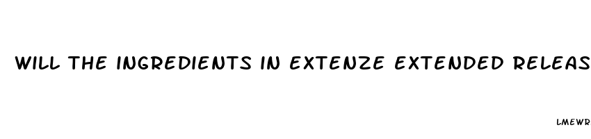 will the ingredients in extenze extended release cause a herpes outbreak