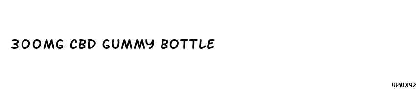 300mg cbd gummy bottle