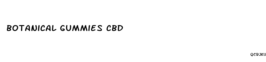 botanical gummies cbd