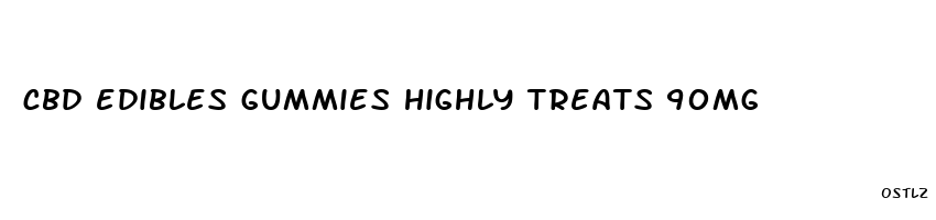 cbd edibles gummies highly treats 90mg