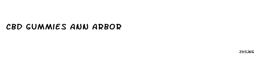 cbd gummies ann arbor
