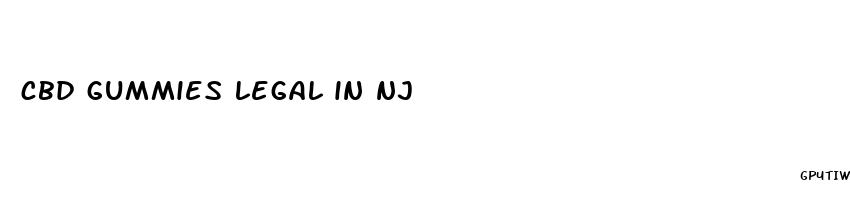cbd gummies legal in nj