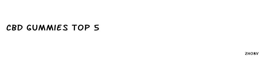 cbd gummies top 5