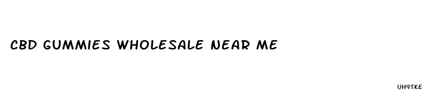 cbd gummies wholesale near me