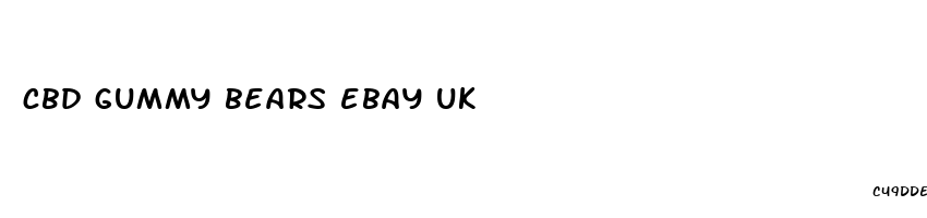 cbd gummy bears ebay uk