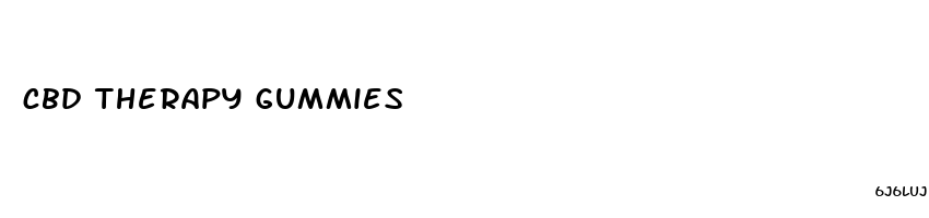 cbd therapy gummies