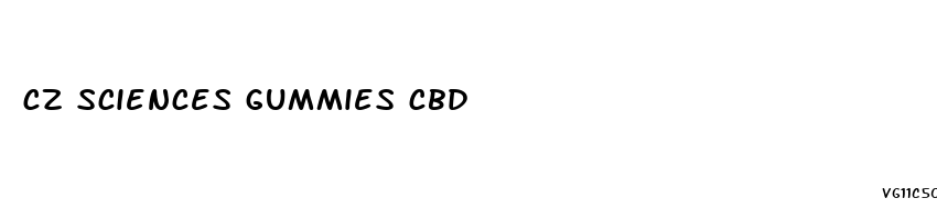 cz sciences gummies cbd