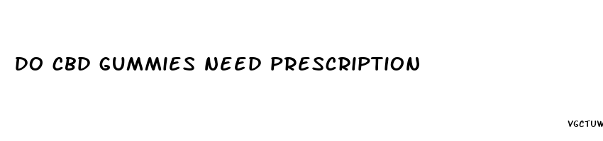 do cbd gummies need prescription