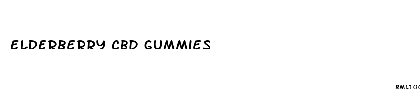 elderberry cbd gummies