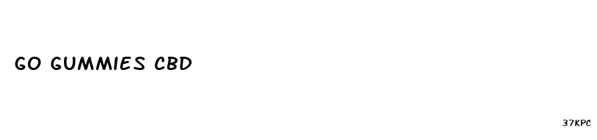go gummies cbd