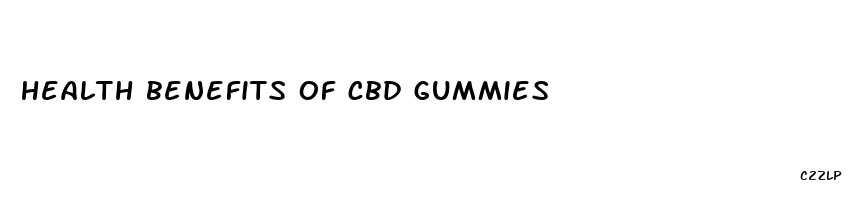 health benefits of cbd gummies