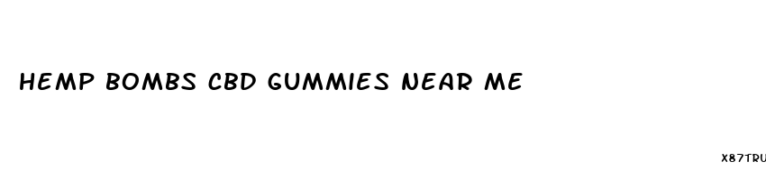 hemp bombs cbd gummies near me