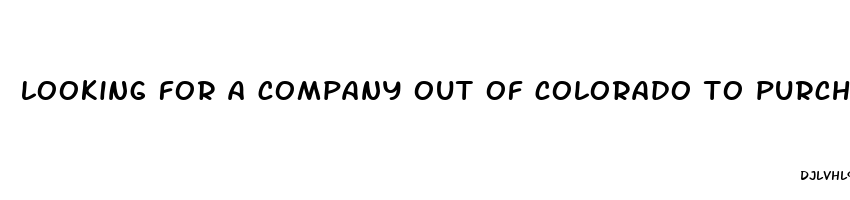 looking for a company out of colorado to purchase cbd oil for pain