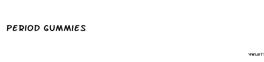 period gummies