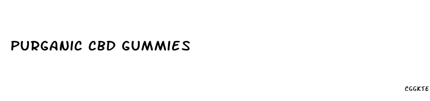 purganic cbd gummies