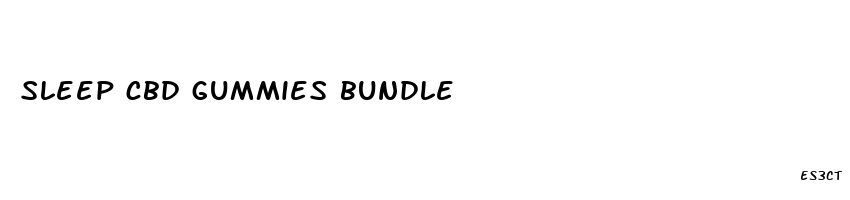 sleep cbd gummies bundle