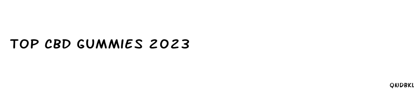 top cbd gummies 2023
