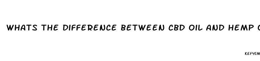 whats the difference between cbd oil and hemp oil for arthritis pain relief